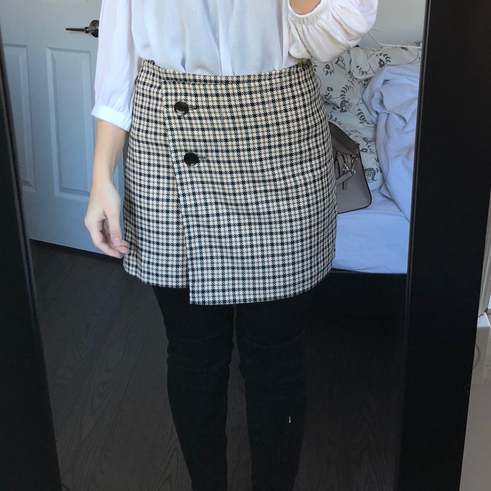 Plaid skirt